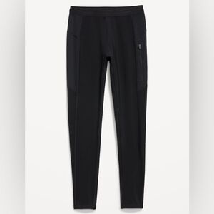 High-Waisted Black Women's Leggings
